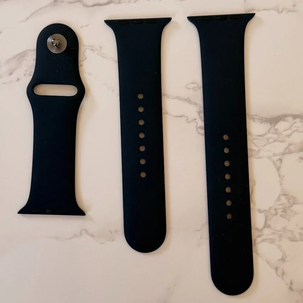 Apple Watch Sports Band Unisex | Midnight | 45mm | S/M & M/L